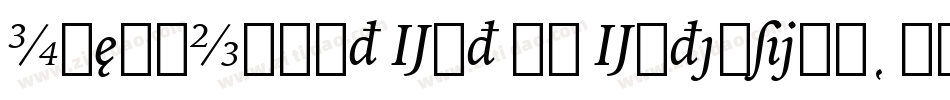 IowanOldSt Ext BT Extension字体转换